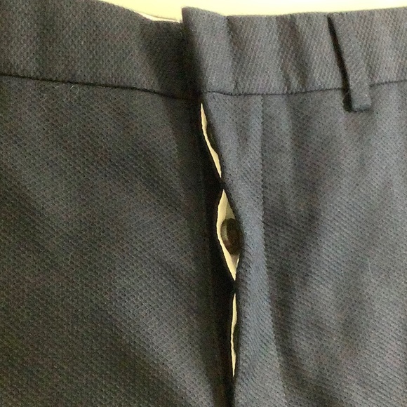 Brooks Brothers 1818 Blossom Bermuda button fly Navy shorts size 34 NWOT - Picture 7 of 16